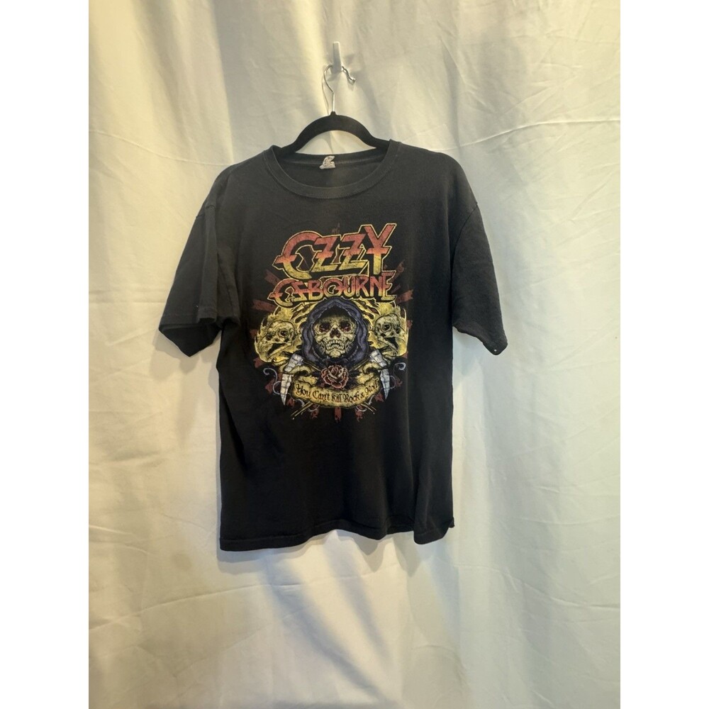 Ozzy Osbourne - “You Can’t Kill Rock N Roll” - Black Shirt -Large